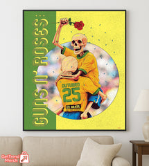 Guns N’ Roses – São Paulo, Brazil – Allianz Parque – Oct 25, 2025 Poster Canvas Wall Art