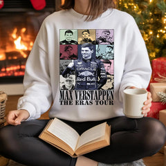 Max Verstappen The Eras Tour Shirt – Vintage Racing Graphic Tee, Formula 1 F1 Champion Meme T-Shirt