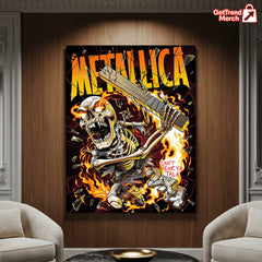 Metallica 2 x 4 Poster Canvas Wall Art