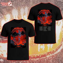 Metallica M72 World Tour November 12, 2025 Brisbane, Australia - Suncorp Stadium Tour Shirt
