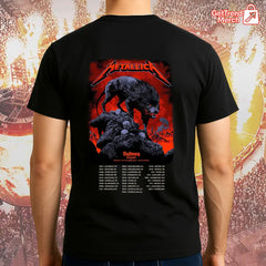 Metallica M72 World Tour November 15, 2025 Sydney, Australia - Accor Stadium Tour Shirt