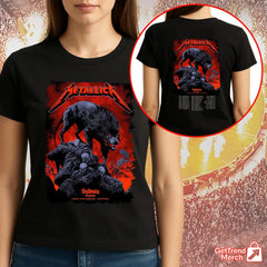 Metallica M72 World Tour November 15, 2025 Sydney, Australia - Accor Stadium Tour Shirt