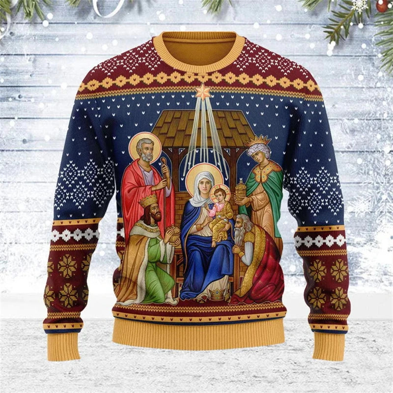 Jesus Ugly Christmas Sweater