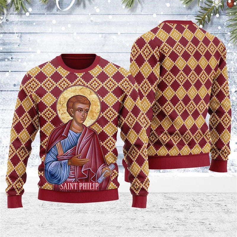 Jesus Ugly Christmas Sweater