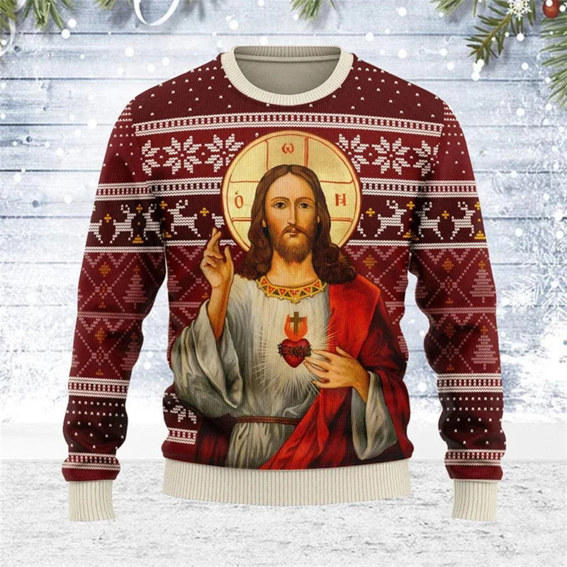 Jesus Ugly Christmas Sweater