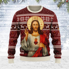 Jesus Ugly Christmas Sweater
