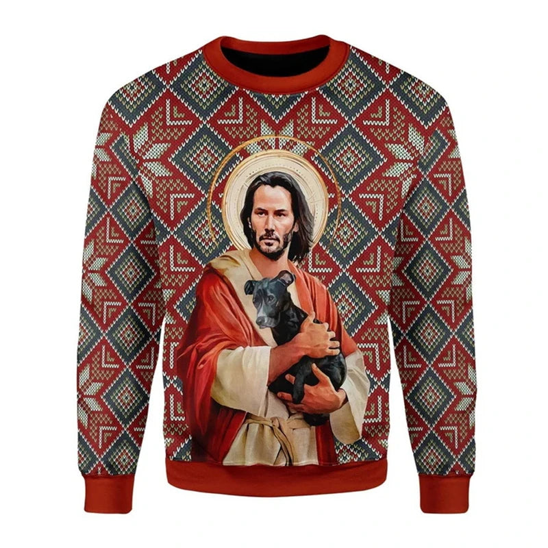 Jesus Ugly Christmas Sweater