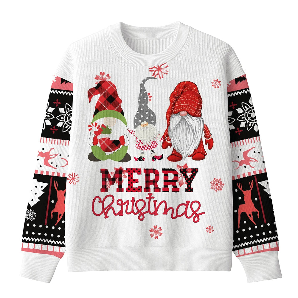 Merry Christmas Gnome Ugly Christmas Sweater