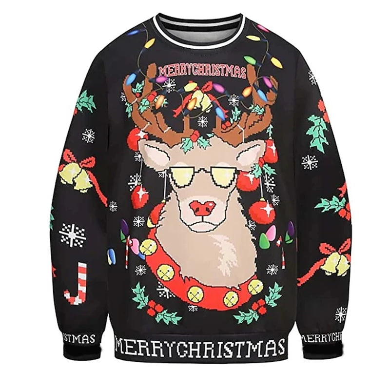 Beer Graphic Ugly Christmas Sweater