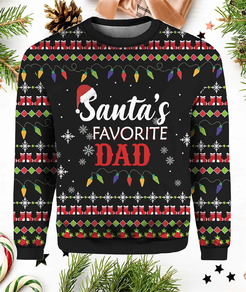 Funny Santa Ugly Christmas Sweater