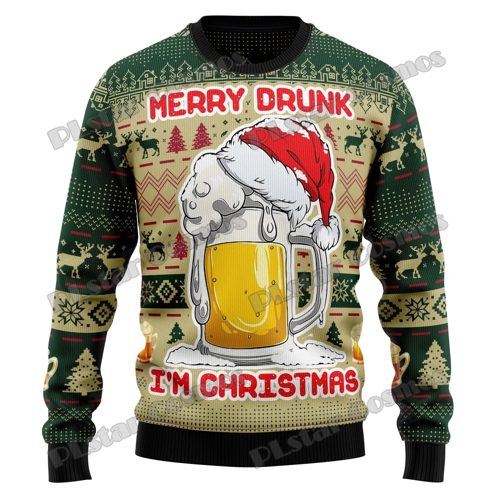 Jingle Beer Ugly Christmas Sweater