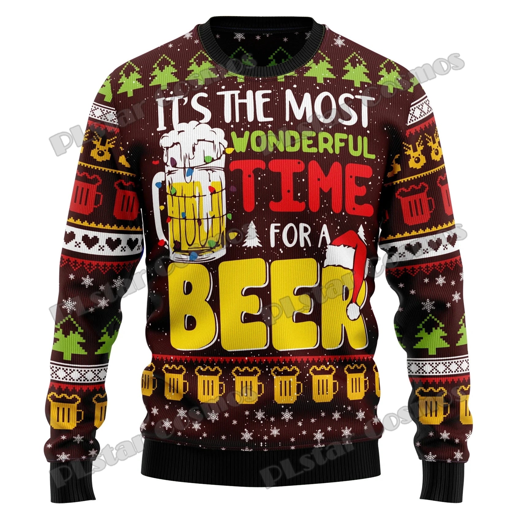 Jingle Beer Ugly Christmas Sweater