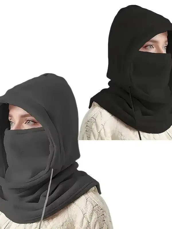 Unisex Winter Balaclava Knit Hood Windproof Face Mask