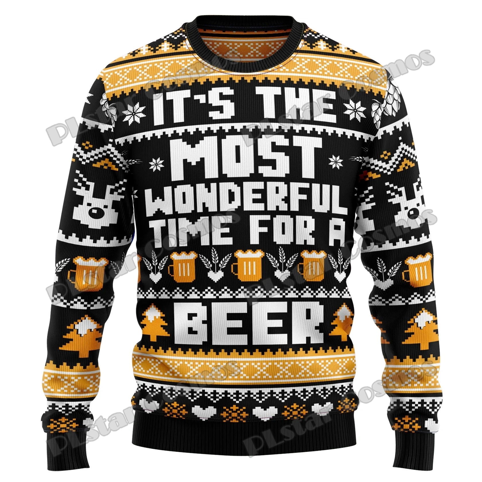 Jingle Beer Ugly Christmas Sweater