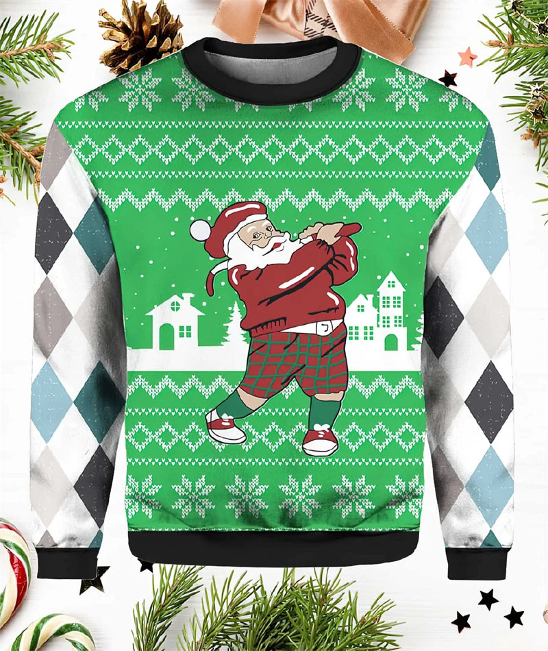 Funny Santa Ugly Christmas Sweater
