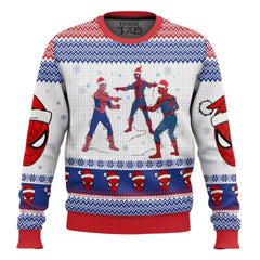 Spider-Hero Inspired Ugly Christmas Sweater