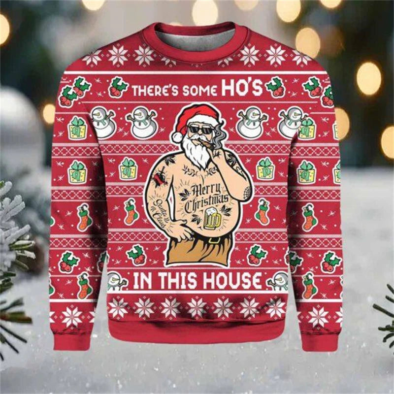 Funny Santa Ugly Christmas Sweater