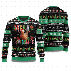 Jingle Balls Parody Ugly Christmas Sweater – Naughty Santa Crewneck