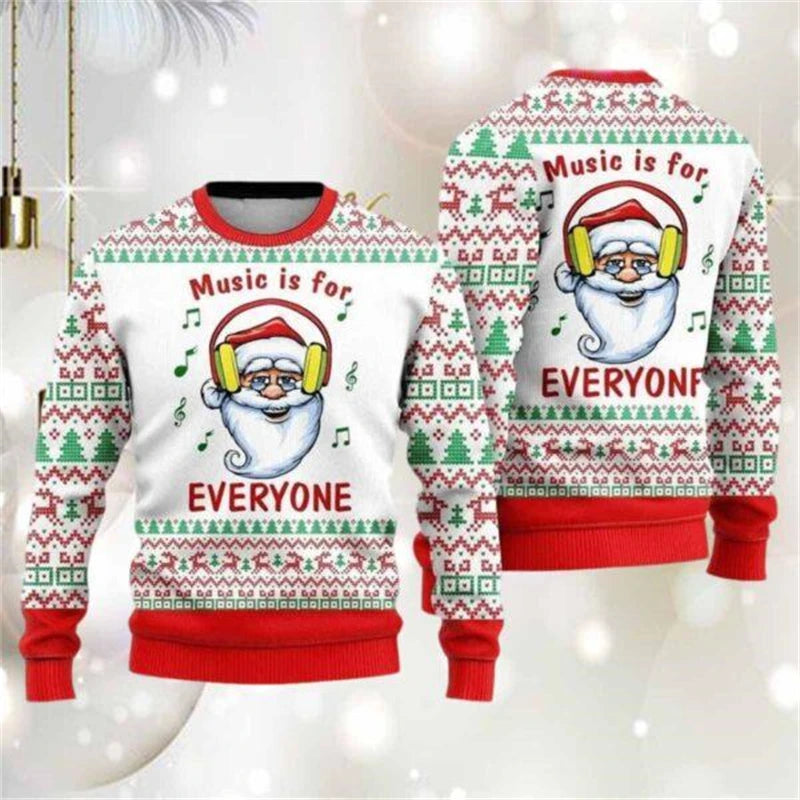 Funny Santa Ugly Christmas Sweater