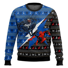 Spider-Hero Inspired Ugly Christmas Sweater