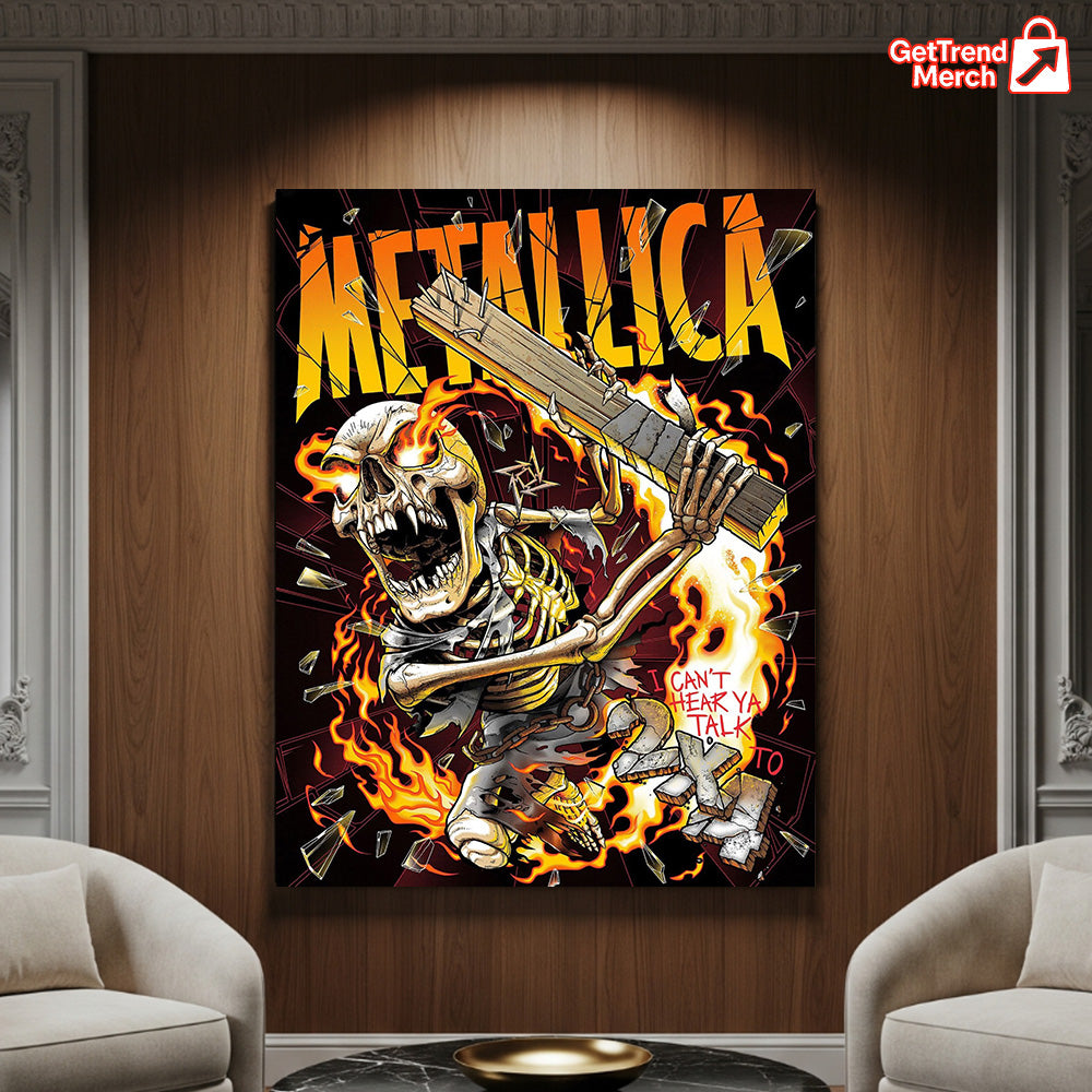 Metallica 2 x 4 Poster Canvas Wall Art