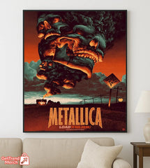 Metallica Load The House Jack Built Poster Canvas Wall Art