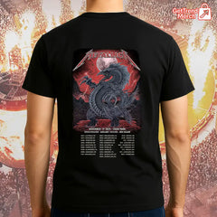 Metallica M72 World Tour November 19 2025 Auckland New Zealand Eden Park Tour Shirt