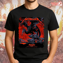 Metallica M72 World Tour November 5, 2025 Adelaide, Australia - Adelaide Oval Tour Shirt
