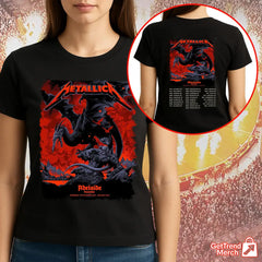 Metallica M72 World Tour November 5, 2025 Adelaide, Australia - Adelaide Oval Tour Shirt