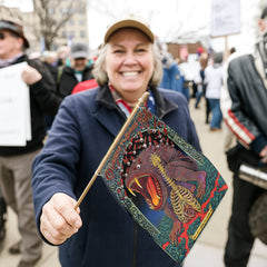 Queens Of The Stone Age Concert Tour 2025, Columbus Ohio, June 17, KEMBA Live, Poster Art Flag, 2-Sided House Flag, Limited Edition Tour Merch - Get Trend Merch